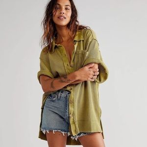 Coastline Shirting Top - Free People